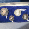 Charles Investiture as Prince of Wales 1969 medal - set of 4 unofficial silver medals 386, 32.1, 28.0 & 24.1mm by Pinches (in box)