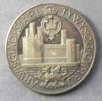 Charles Investiture as Prince of Wales 1969 medal - unofficial silver medal 38.7mm by Pinches