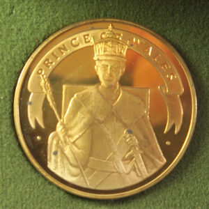 Charles Investiture as Prince of Wales 1969 medal - unofficial bronze medal 38mm by Mayfair Coin Co