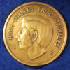 Charles Investiture as Prince of Wales 1969 medal - unofficial bronze medal 38mm by Hearn
