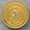 South Africa Exhibition 1892 at Kimberley Gold plated bronze medal awarded to Morris Little & Son makers of dheep dip