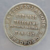 Fattorini & Sons Bradford - Aluminium advertising token pre 1909
