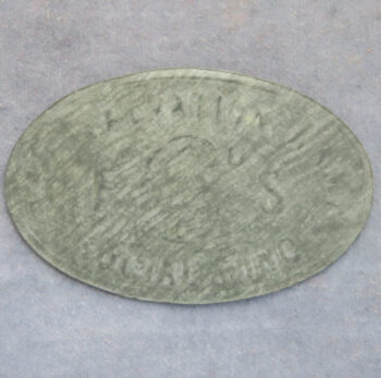 Salvation Army Social Wing bracteate zinc tokens - 3d - 4d and 6d - 3 tokens