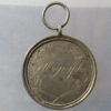 FRANCE 19th century silver engraved prize medal - school Orthography penmanship / handwriting