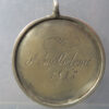 (France or French Colonial), silver emgraved medal / badge/ St. Barthelemei 1845 rev, Fevrier 1855 5e Commissaire