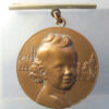 Algeria, Alger 1951 International Pediatric Congress medal / badge by Jean Vernon - Sponsor Roussel
