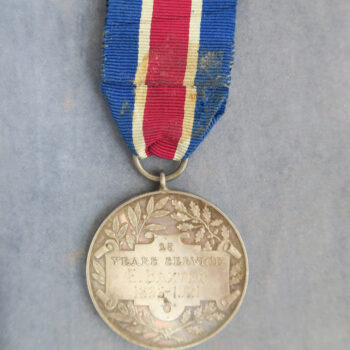 British Gas Light Company long service silver medal 25 years 1896-1921 by AG Wyon