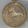 British Gas Light Company long service silver medal 25 years 1896-1921 by AG Wyon
