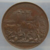 France bronze medal 1844 by Rogat - Prise de Bastille / Donjon de Vincennes