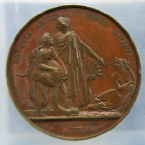 France LOUIS XVIII Medal for the Canal Saint-Martin (1825) by Gayrard