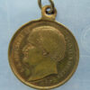 France Prince Napoleon & Princess Clotilde brass medal