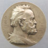Victor Hugo Centenary medal 1802-1902 silver portrait by Chaplain