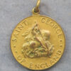  British-American Ambulance Corps, bronze gilt medal by Mario Korbel and Paul Manship - St. George & Dragon / American eagle