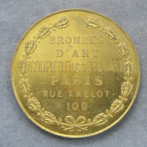 Amsterdam Exhibition 1895 souvenir medal / token Coupier fils & Drouart Paris - Bronzes d'art