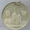 London St. Stephens church North Bow jubilee 1857-1907 pewter souvenir medal