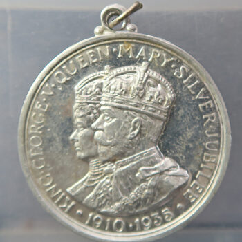 George V silver Jubilee - Aluminium medal Stornaway - Lewis, Hebredes, Scotland