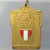 Federacio Peruana de Box 27th Amateur Boxing Competition 1958 gilt & enamel medal - Boxing in Peru