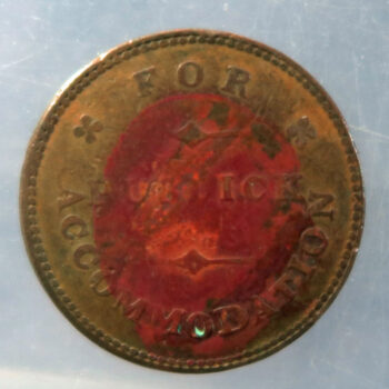 Isle Of Man. Penny + halfpenny Tokens, 1830. For Publick Accommodation - 2 tokens Pridmore 55 & 61