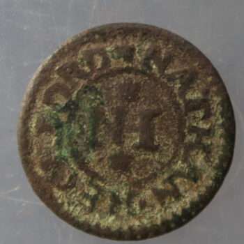 Essex Haksted Nathan Heckford 1/4d 17th century token Williamson 190