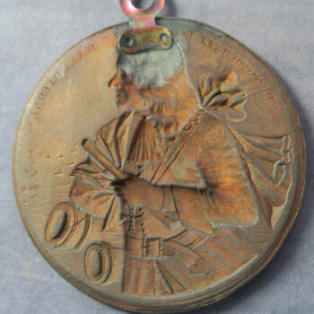 Electrotype medal Admiral Nils Juel Battle of Køge Bay