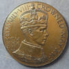 MB109046 GB Edward VIII coronation proposed medal bronze by Carter Preston 1937 restrike 1986