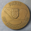 MB109104 France Paris series 12th XII arrondissement by Delannoy bronze medal 1968