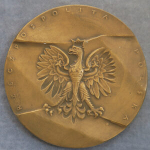 MB109133 Poland bronze medal 200th anniversary of Polish Constitution 1791-1991