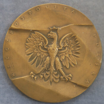 MB109133 Poland bronze medal 200th anniversary of Polish Constitution 1791-1991