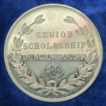 MB109140 Birmingham Senior Scholarship Duncan House prize medal