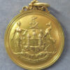 MB109147 Scotland, 18ct gold prize medal Edinburgh awarded to John Cunningham for moral philosophy, Session 1840-41.