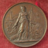 MB109155 France bronze commemorative medal Siege of Paris 1870-71 by Teterger