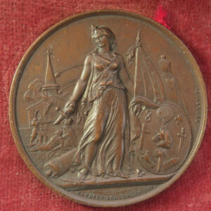 MB109155 France bronze commemorative medal Siege of Paris 1870-71 by Teterger