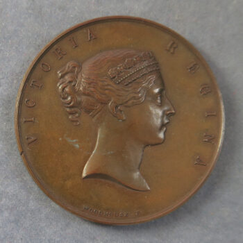 MB109171 Queen Victoria visit to Ireland August 1849 bronze medal by Woodhouse