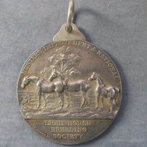 MB109173 GB Light Horse Breeding Society silver medal 1925 Hunters Improvement & National