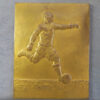 MB109176 Football player award medal sports plaque by Fraisse, France 1932