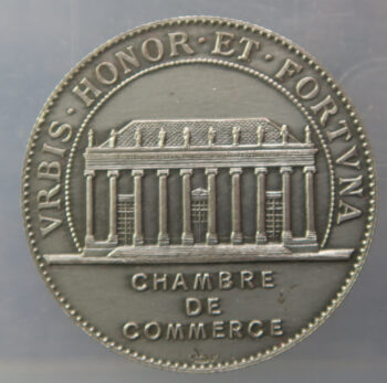 MB109225 France Nantes Chambre de Commerce jeton token silver 20th century