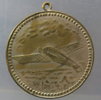 MB109231 Denmark International Luftfarts Udstilling Kobenhavn Copenhagen 1927 aviation air show medal