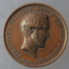 MB109256 France Chapelle Saint Ferdinand 1845 erected in memory of Prince Royal bronze medal