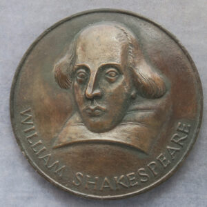 MB109268 Germany Shakespeare Prize Alfred Toepfer Foundation to British Citizens bronze medal