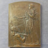 MB109299 Austria at Paris International Exhibition 1900 bronze plaquette Art Nouveau medal