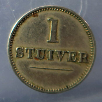 MB109379 West Indies, Curacao token 1 Stuiver J~ x Co