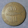 1811 Cornwall Penny Withers 701 Davis 20 - fish tin ingots rev. winding gear edge grained ////// 34.5mm