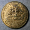 British & Foreign Sailors Society medal copper from Nelson's ship Victory