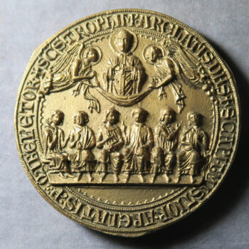 MB109357 France Arles seal of the town issued as limited edition medal bronze 1966