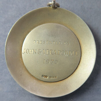 MB109388 Wales National Federation of Subpostmasters West Glamorgan Branch president's medal silver enamels