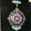 MB109395 President's badge medal Sheffield Health Services National Government Officers Association, gilt silver enamels