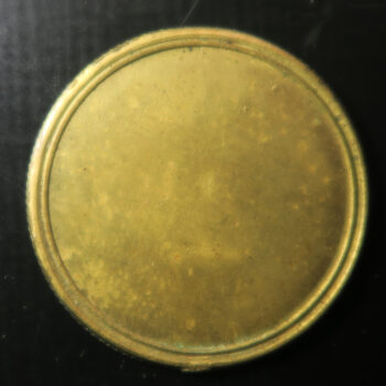 Wales Pub token check - Glamorganshire, (Abercynon), YNYSMEURIG HOTEL 2D rev. blank Brass 27.4mm. milled edge EF Cox 151