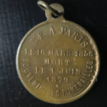 death Prince Imperial medal 1879 souvenir nedalet 1 June 1879 (aged 23) Sobhuza's kraal near Ulundi, South Africa