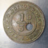 G(reat) W(estern) Cottom Works Tea Room 1/3d token AE milled edge 22.2mm. Bristol c.1860