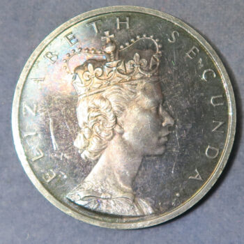 South Africa silver medal Coronation of Elizabeth II 1953 SA Mint